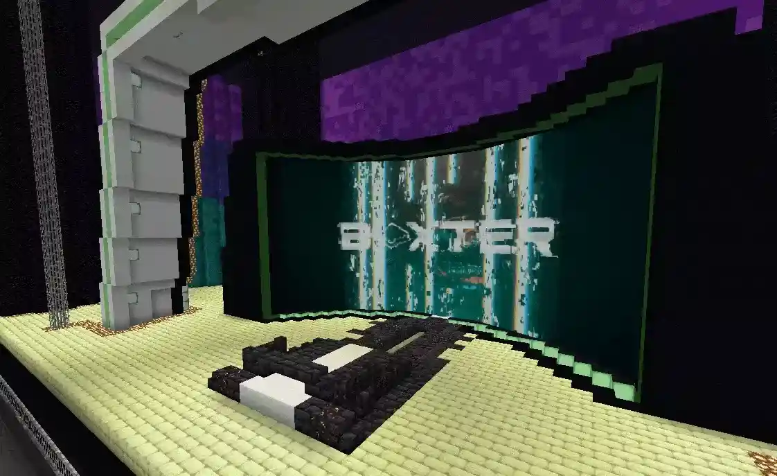 A animated gif of the animated screens on the pixelfest server.